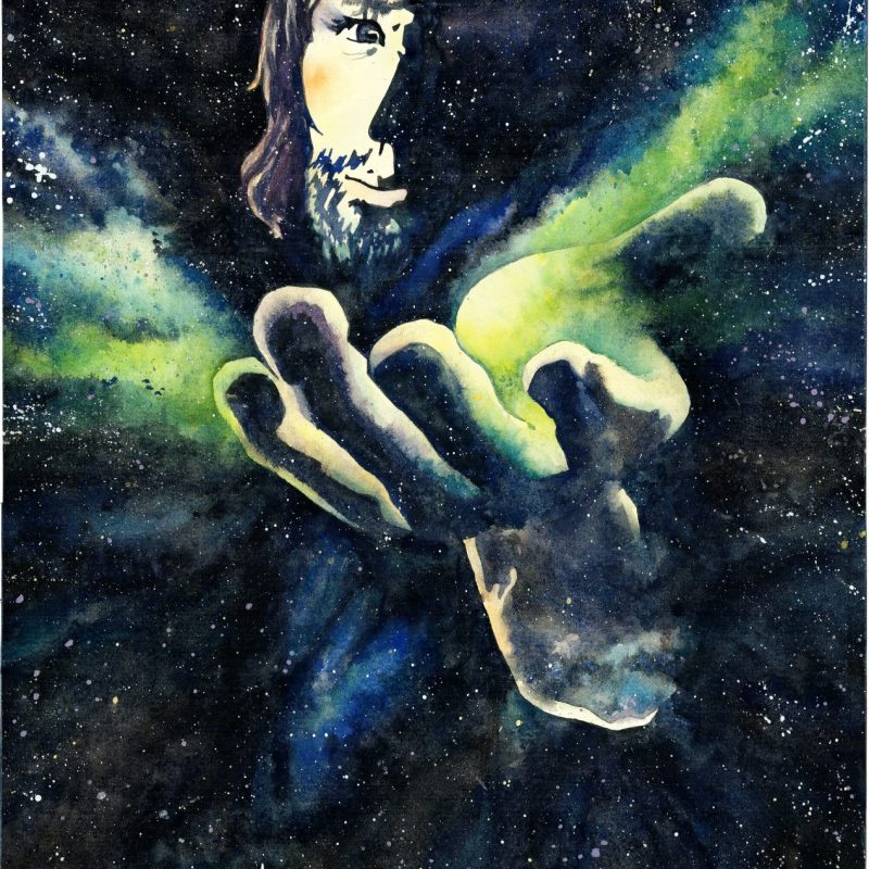 Jesus painting