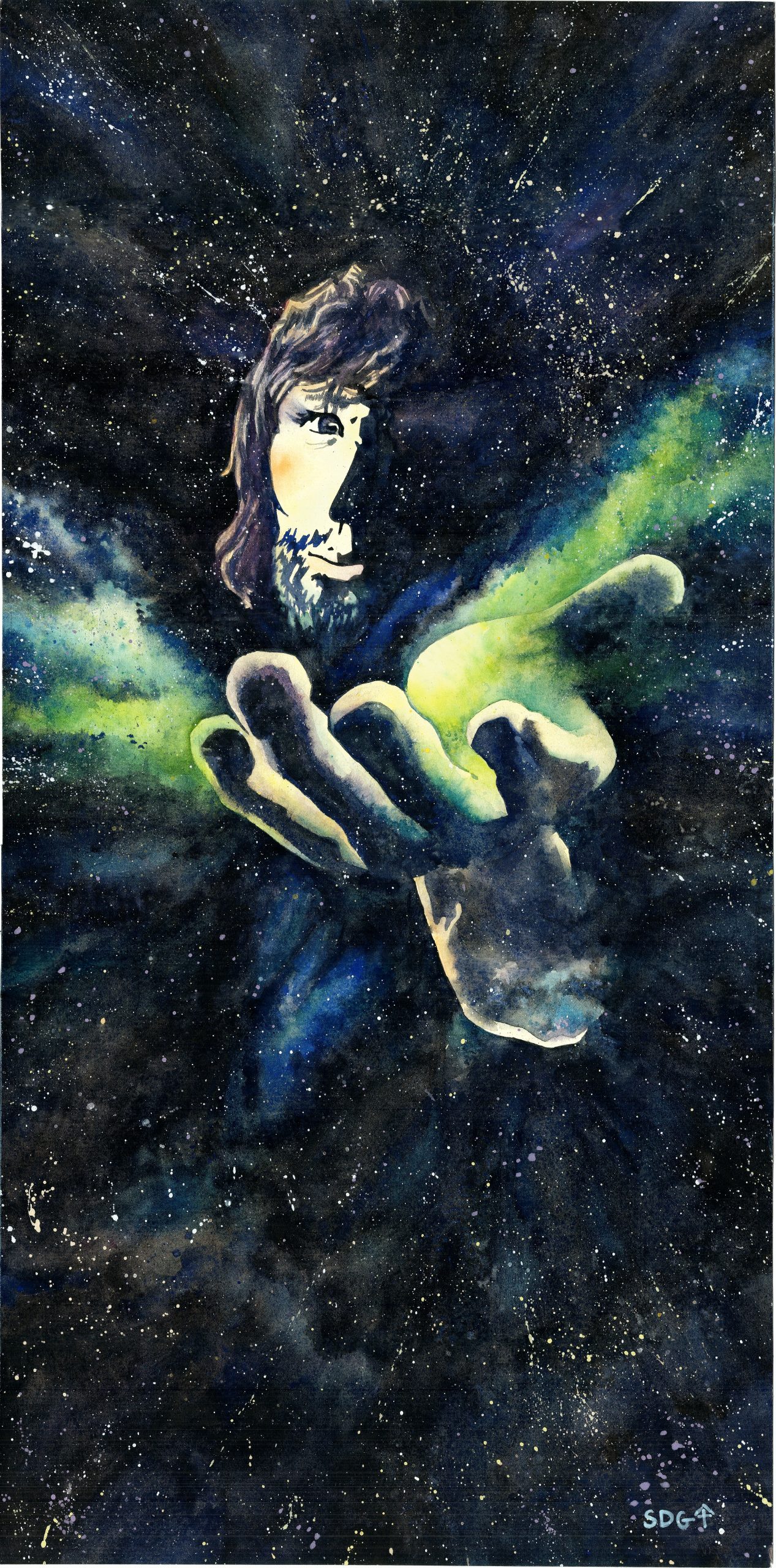 Jesus painting